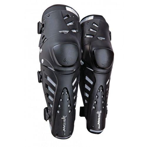 Наколенники Fox Titan Pro Knee/Shin Guard Black (старый арт.)