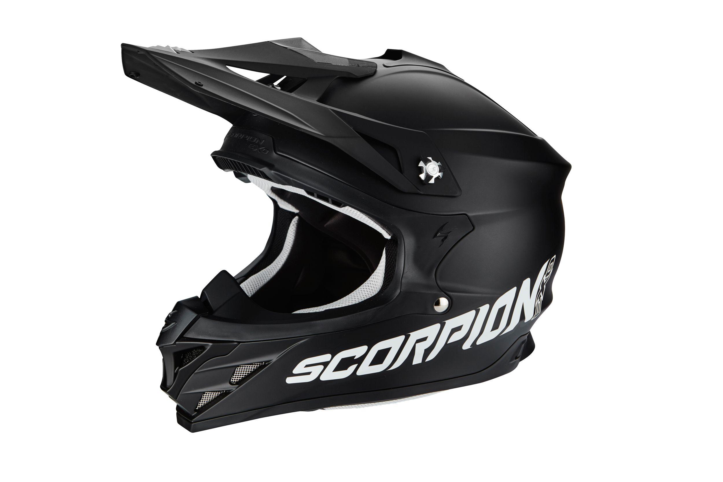 Шлем кросс SCORPION EXO VX-15 EVO SOLID Black