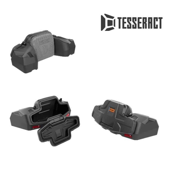 Кофр для квадроцикла GKA (TESSERACT) NEW 110-200 сс (со спинкой)
