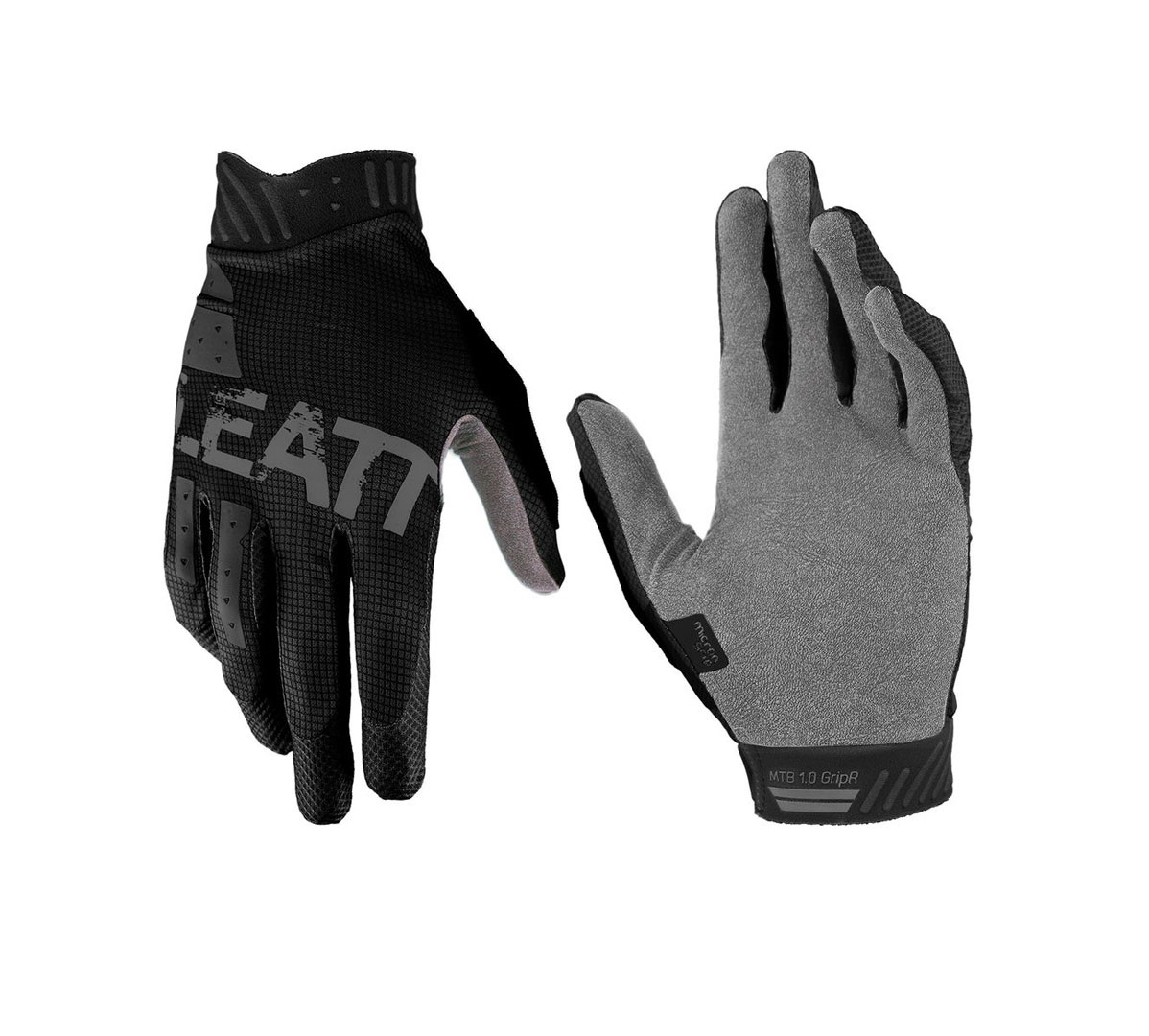 Велоперчатки подростковые Leatt DBX JR 1.0 GripR Glove Black 