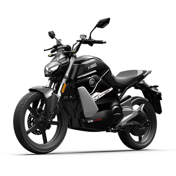 Электромотоцикл WHITE SIBERIA SUPER SOCO TS STREET HUNTER PRO Черный
